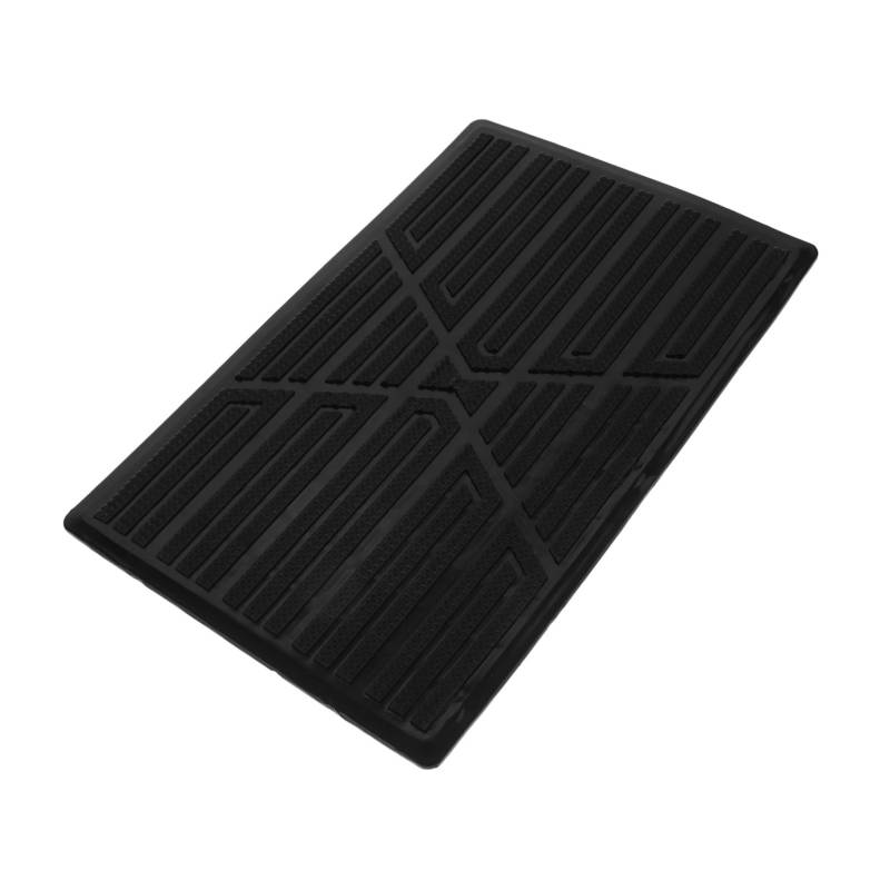 PartyKindom Auto Bodenmatte Fixierer Autotür-antikollisionsstreifen Rad Autozubehör Automatten Unterlage Sofa-Pads, Bodenschoner Türbodendichtungsstreifen Stopper Stuhlbodenschoner Gummi Black von PartyKindom