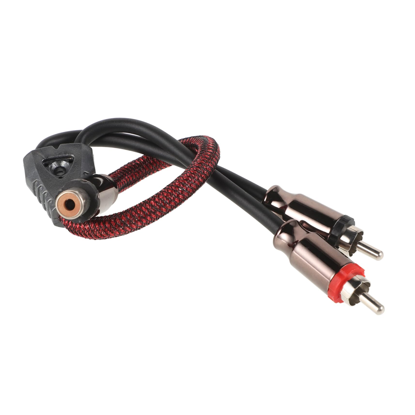 PartyKindom Auto-audiokabel Midi-kabel Subwoofer-kabel Kfz-steckdosenadapter Verstärker Autoradio Anschlüsse Aktiver Subwoofer Digitales Koaxial-audiokabel Lautsprecher-bananenstecker Pvc von PartyKindom