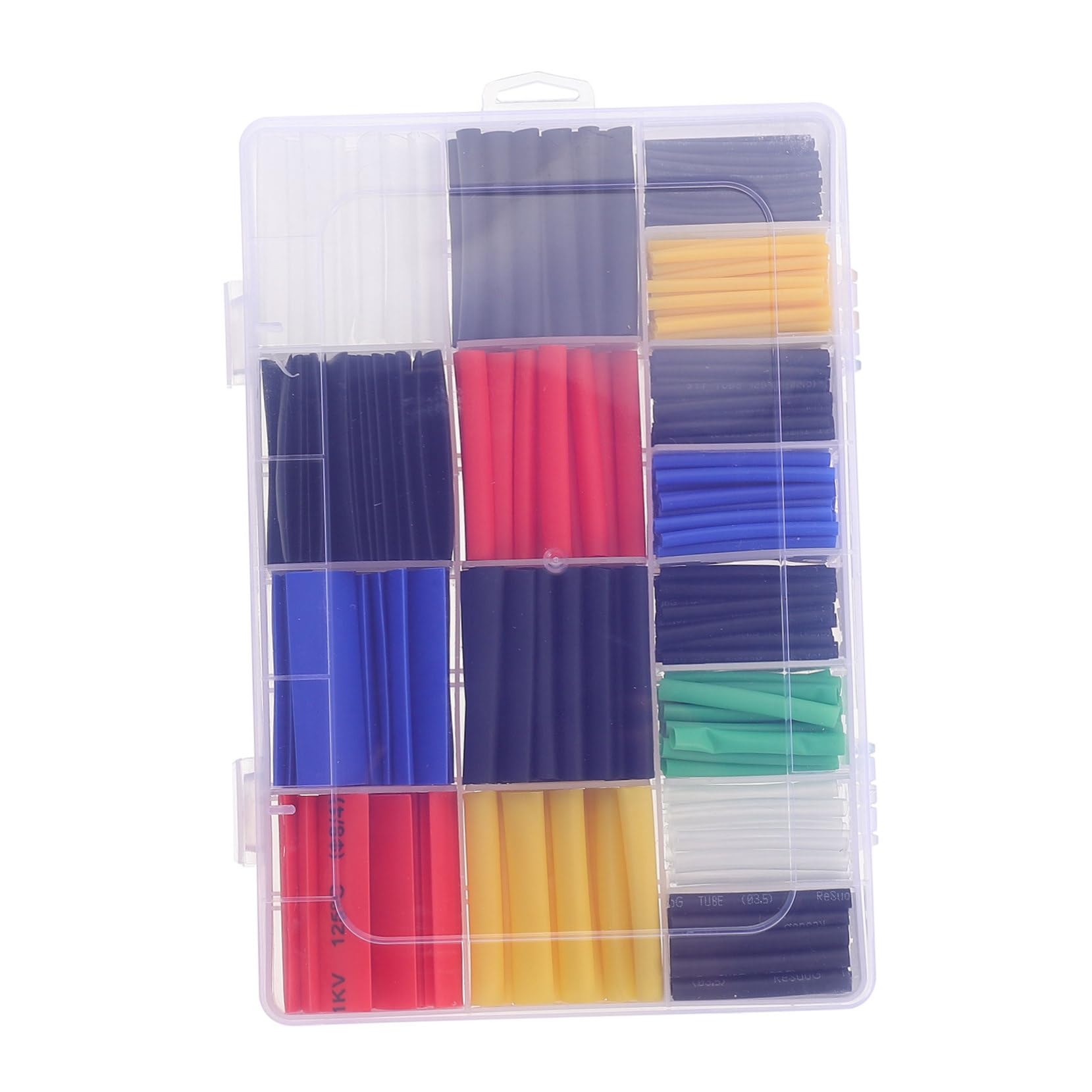 PartyKindom Heat Shrink Tubing Set Bunte Schrumpfschläuche Für Kabel Isolierung Und Schutz Für Elektrische Verbindungen Kabelschlauch Sortiment Für DIY Projekte von PartyKindom