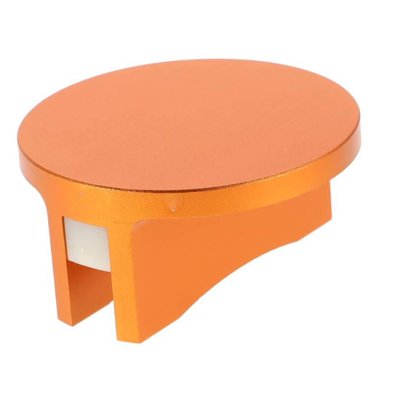 PartyKindom Schienenadapter magnetische Halterung Verstellbarer Lochöffner kleine Spielzeugdekoration Objektdekoration Pad-Zubehör-Adapter Jack-Track-Adapter Wagenheberauflage Metall Orange von PartyKindom