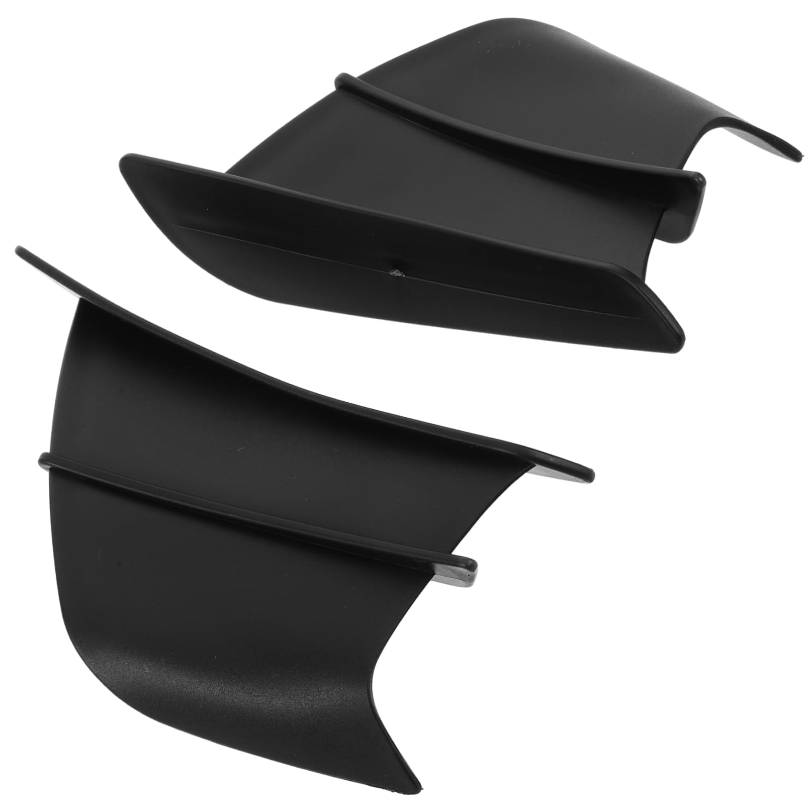 PartyKindom -seitenspoiler Aerodynamische Winglets -winglet Winglet Der Frontverkleidung Winglets Für Motorradverkleidungen Seitenspoiler Rollerzubehör Plastik Black von PartyKindom