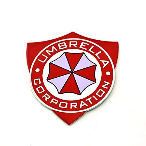 Umbrella Corporation Schild Metall Auto Aufkleber Abzeichen Decal (Rot) von Patch Nation