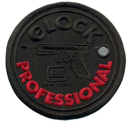 Patch Glock Professional Bullet Camouflage Handfeuerwaffe Abzeichen Aufbügler von Individual Software