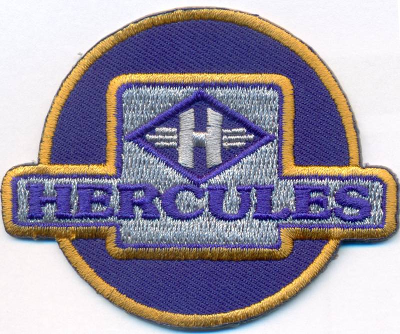 Hercules Vintage Motorcycle Biker Motorrad Aufnäher Patch Abzeichen von Patch