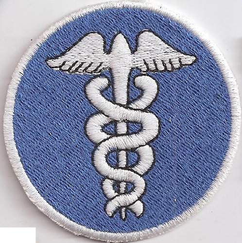 Patch Emergency Aesculap Rettung DRK Medical Paramedic Ärmelabzeichen Aufnäher von Patch