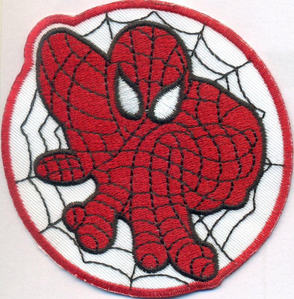 Spider Man Spiderman Spinnennetz Kletterer Climbing Kostüm Aufnäher Patch von Patch