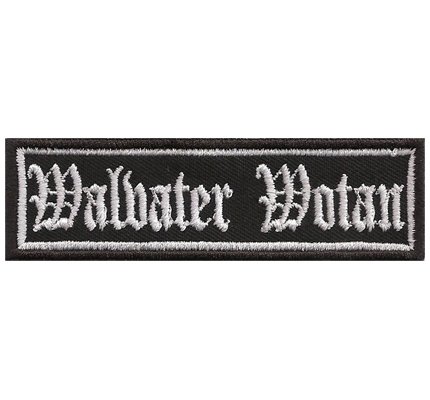 Walvater Wotan, Nordisch Germane Wikinger Patch Aufnäher von Patch