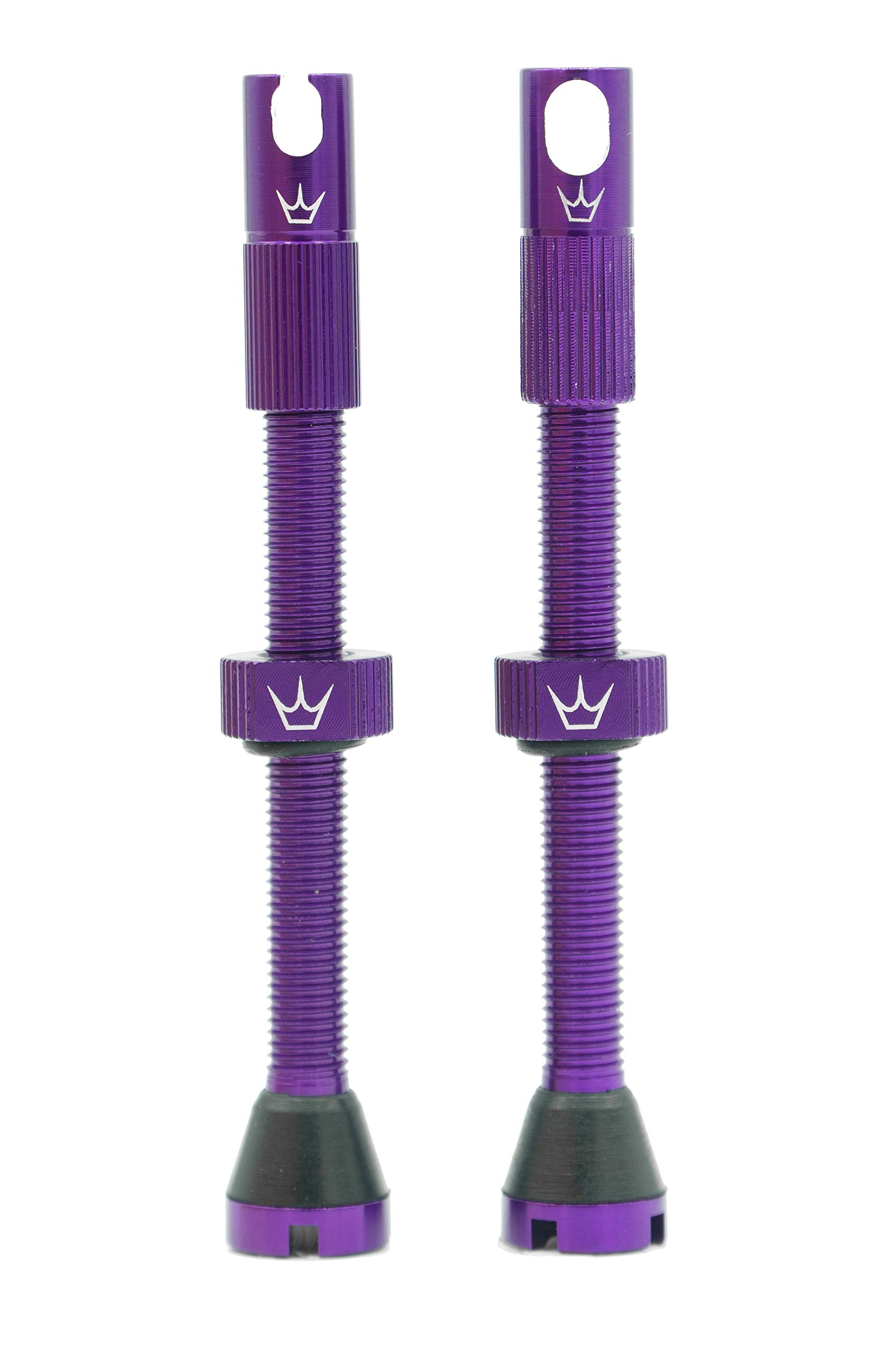 Peaty's Unisex Chris King MK2 Bike Tyre Valves, Violett, 60 mm von Peaty's