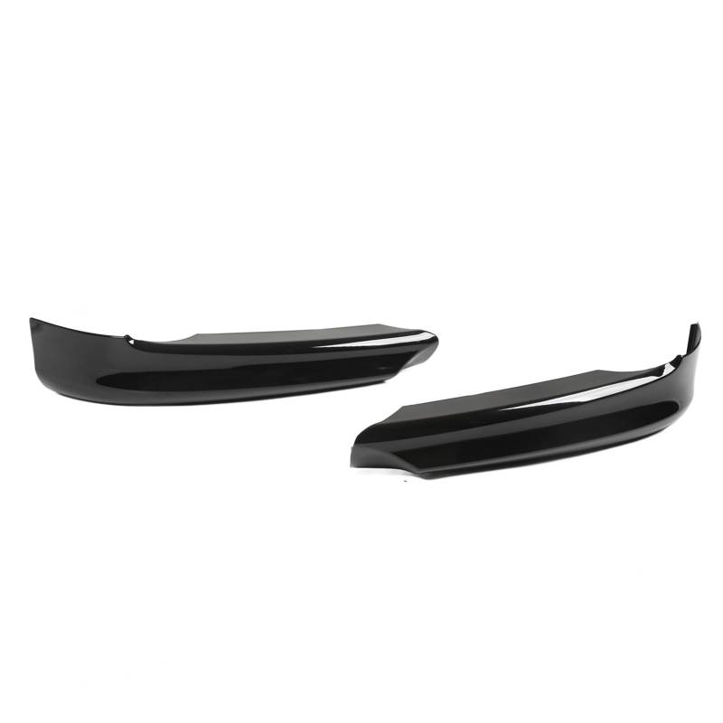 Stoßstange Lippe Kinn Spoiler Frontstoßstange Lippe Spoiler Heavy Duty PP für Fahrzeug (Glänzend Schwarz) von Pegau