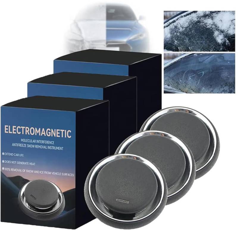 Elektromagnetischer Eisschmelzenteiser,Frostschutz-Elektromagnetisches Auto-Schneeräumungsgerät, Auto-Frostschutzmittel, elektromagnetischer Enteiser für Mikrowelle, molekulares Enteisen, von Pelinuar