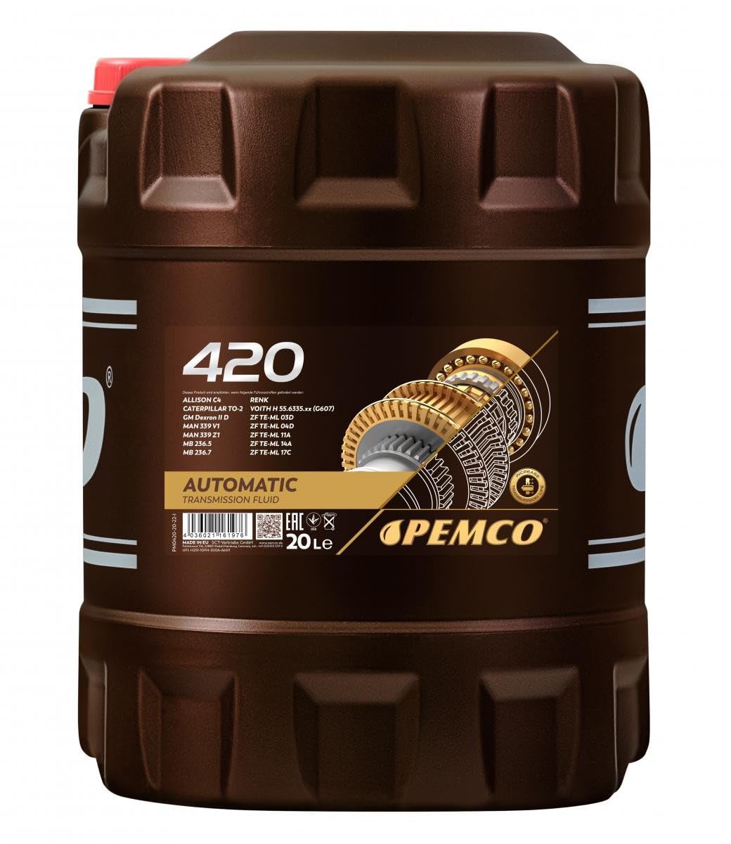 iMATIC 420 / PM 420 ATF D II 20 Liter von Pemco