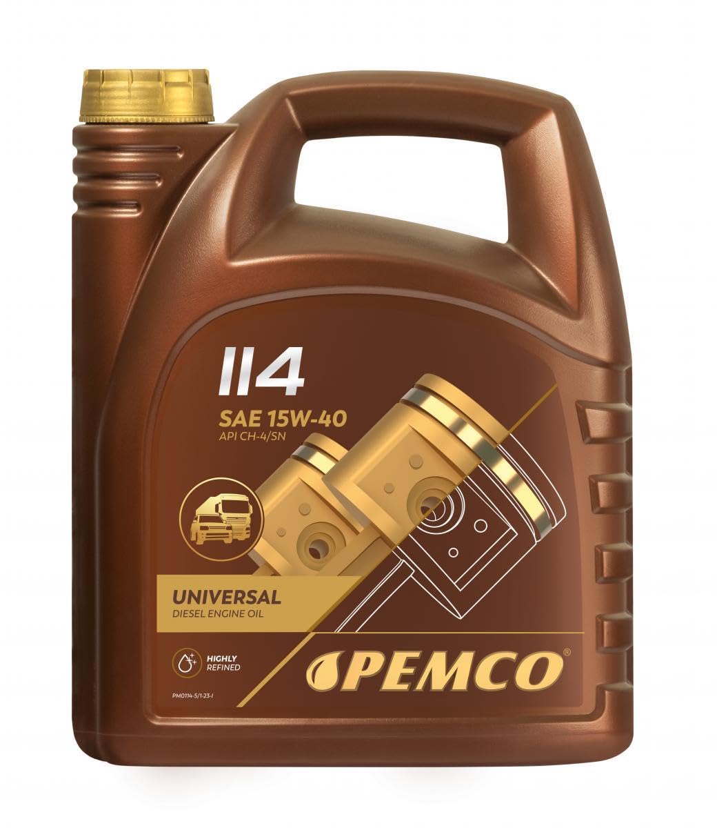 114 SAE 15W-40 5 Liter von Pemco