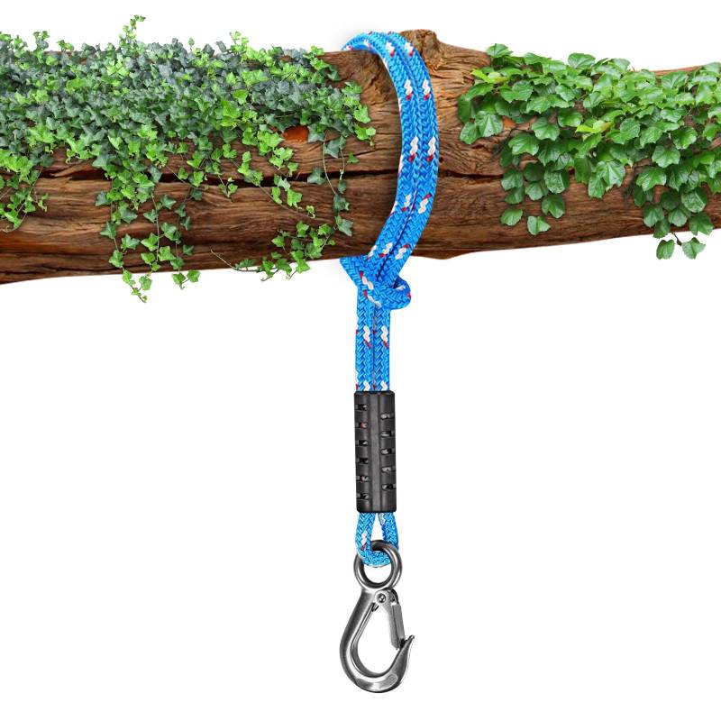 Penbinmall Schaukel Befestigung Baum,Schaukel Befestigung Seil,100cm Hängematte Aufhängung Seil,Einstellbar Hängesessel Gurt mit Karabiner,Hängende Seil,hängematte Befestigung,Schaukel Befestigung von Penbinmall