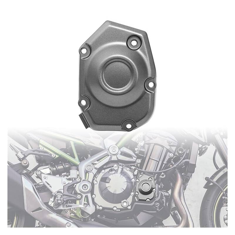 Motorräder Motorschut For Kawasaki Z900 ABS 2017-2023 Aluminium Motor Kurbelgehäuse Seitenabdeckung Motorrad Aftermarket Teile Kurbelgehäuse Kupplungsdeckel von PengHuas