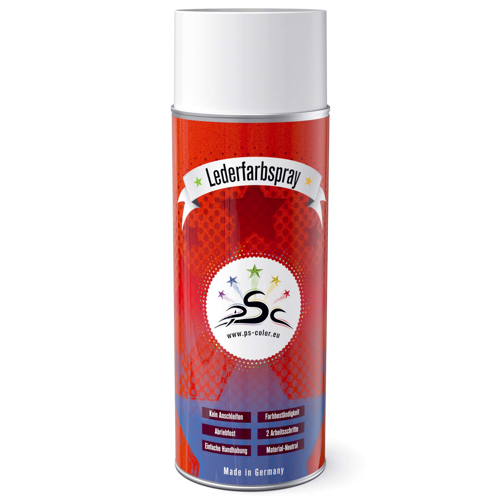 Lederfarbe RAL 1014 Elfenbein 400ml Auto-Leder-Farbe-Pflege Lederfarbspray nachfärben von Penta Star Color