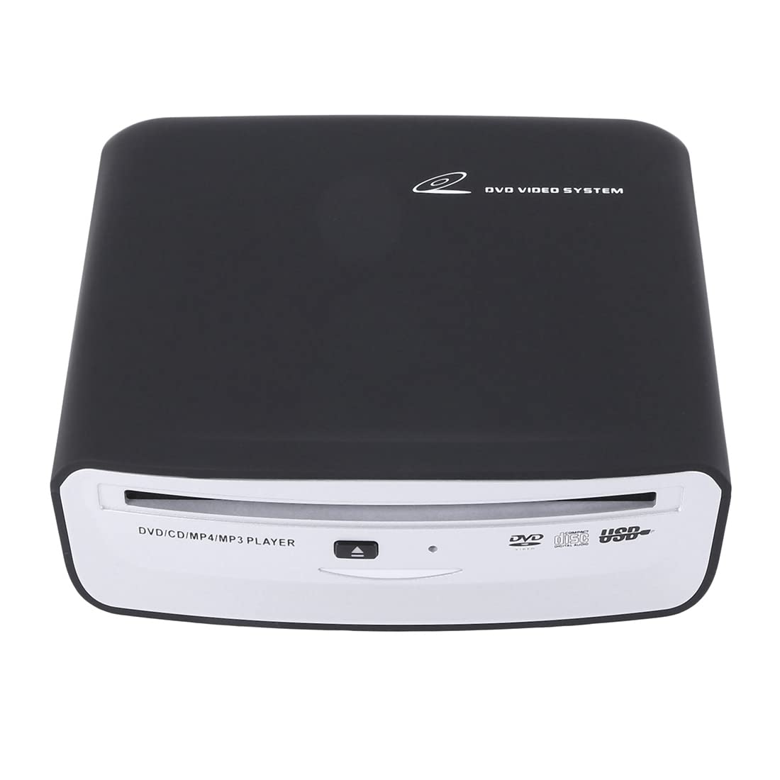 Peowuieu Auto SUV Externes Stereo Radio Dish Box CD/DVD Abspieler USB Schnittstelle für Abspieler Radio ZubehöR, Schwarz von Peowuieu