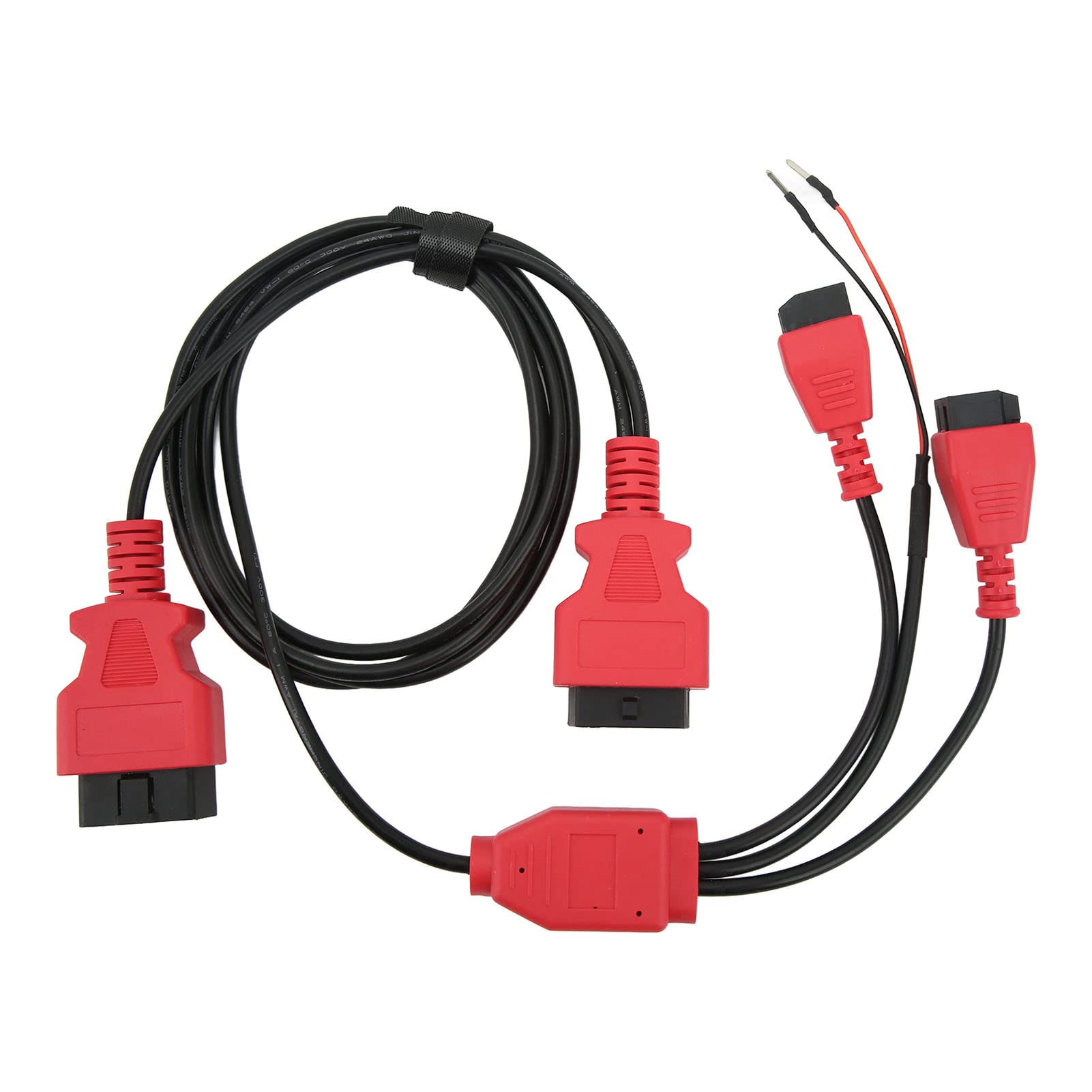 PerGar Diagnosekabel, OBD2-Adapter-Sicherheitskabel, 12-poliges 8-poliges Diagnosekabel, Stabile Übertragung, OBD2-Diagnosekabelanschluss für FCA Alle Fahrzeuge von PerGar