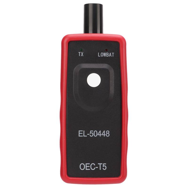 PerGar TPMS-Aktivierungstool, TPMS-Programmiertool, Reifendrucksensor-Lesegerät 433 MHz Universal Red Handheld Portable, Kfz-Reifensensor-Reset-Tool von PerGar