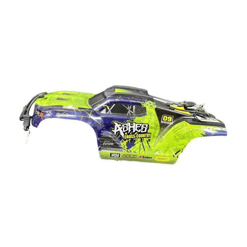 Perfeclan 1/18 Skala RC CAR Body SHAUS Hochleistungsmodell Hobbyspielzeug Einfach Accessoire -Austausch für 18101 18108 RC -Autospielzeug installieren von Perfeclan