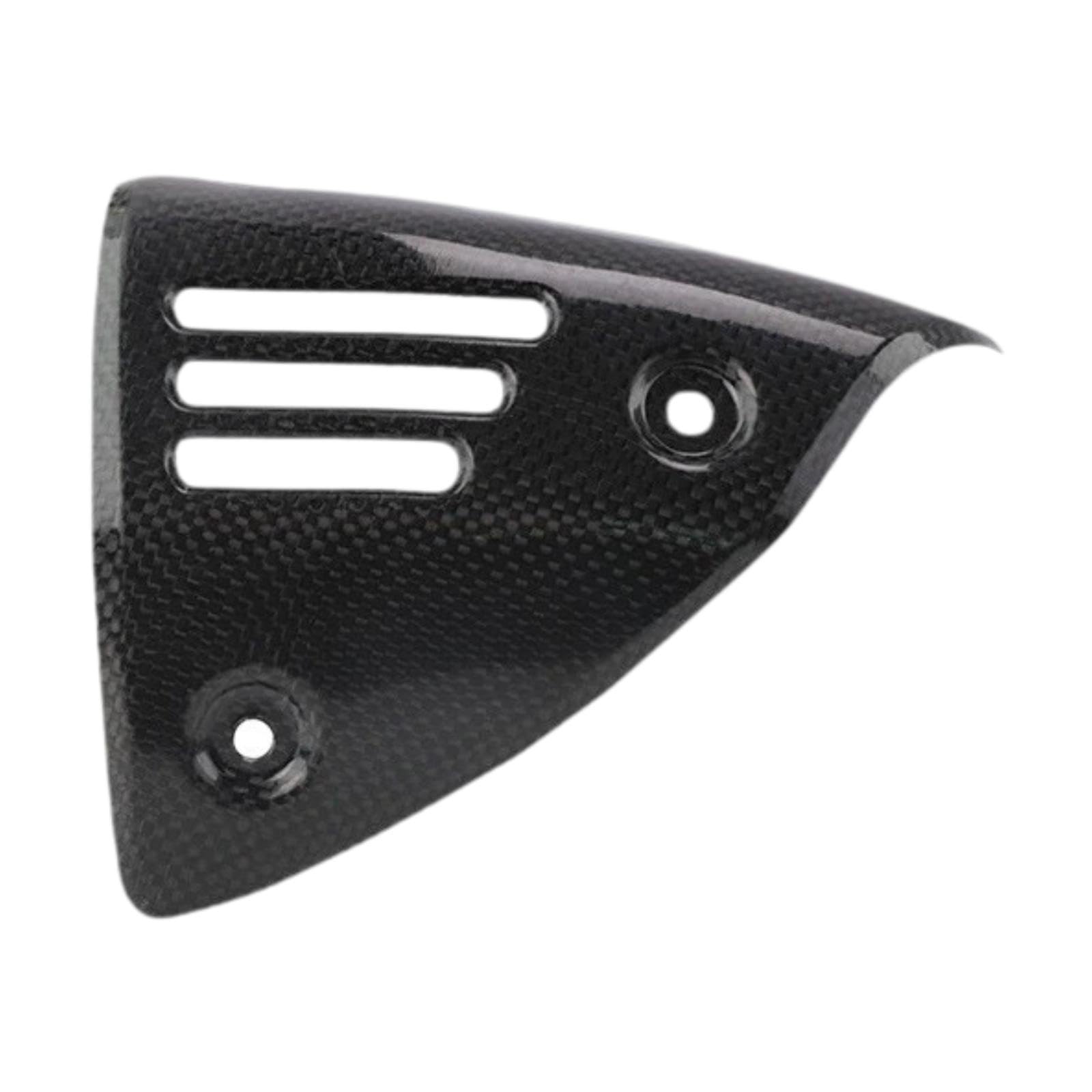 Perfeclan Auspuff-Hitzeschild, Motorrad-Auspuffschutz, Verbrühungsschutz, einfach zu installierendes Heckzubehör, Motorrad-Auspuffschild, 146mm X 130mm von Perfeclan