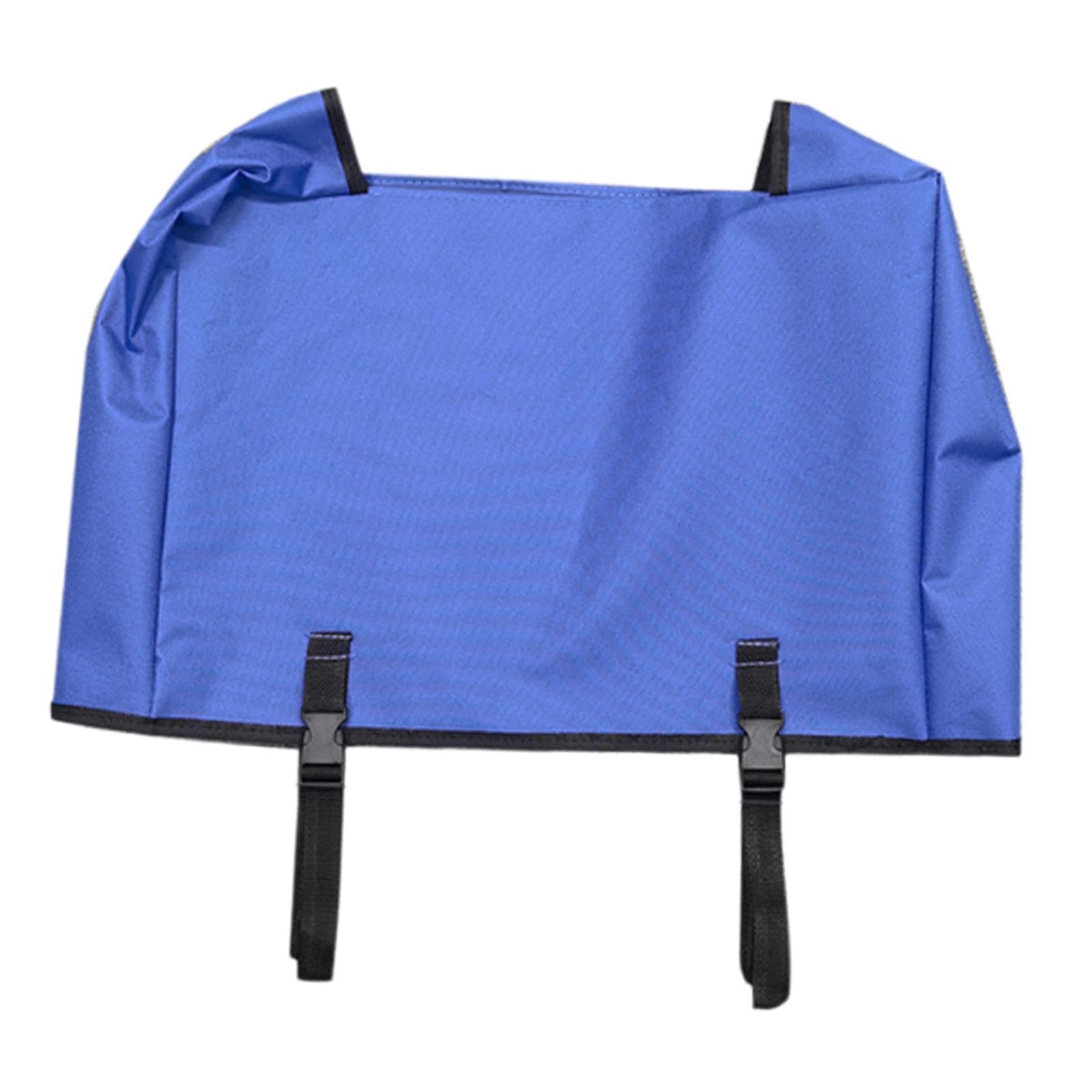 perfeclan Klappwagenabdeckung Aufbewahrungstasche, tragbarer Heavy -Duty -Gartenwagenabdeckung, staubdichtes faltbares Camping Cart Trolley Accessoire, Blau von Perfeclan