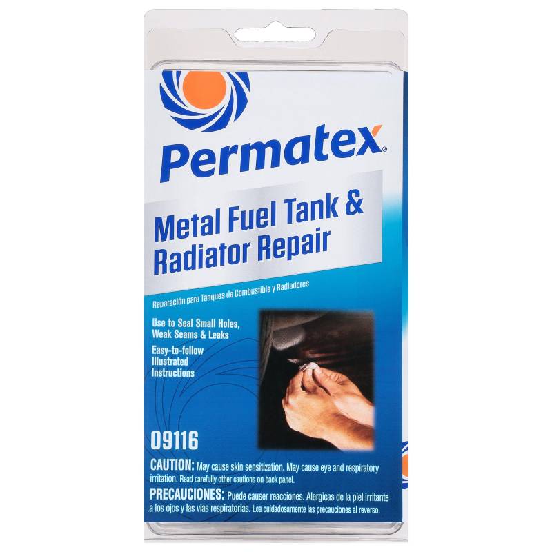 S/S Permatex® – Reparatursatz für Kraftstoff und Kühler – Kitt für Metalltanks #09116 von Permatex