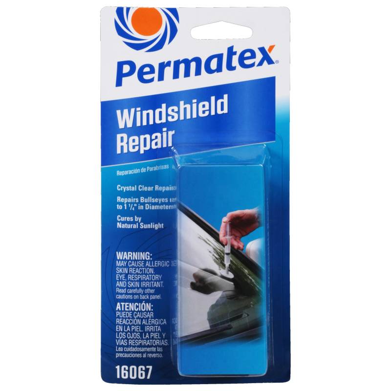 Permatex 16067 Bullseye Windschutzscheiben-Reparaturset, 750 ml Spritze, 750 ml Spritze, Weiß von Permatex