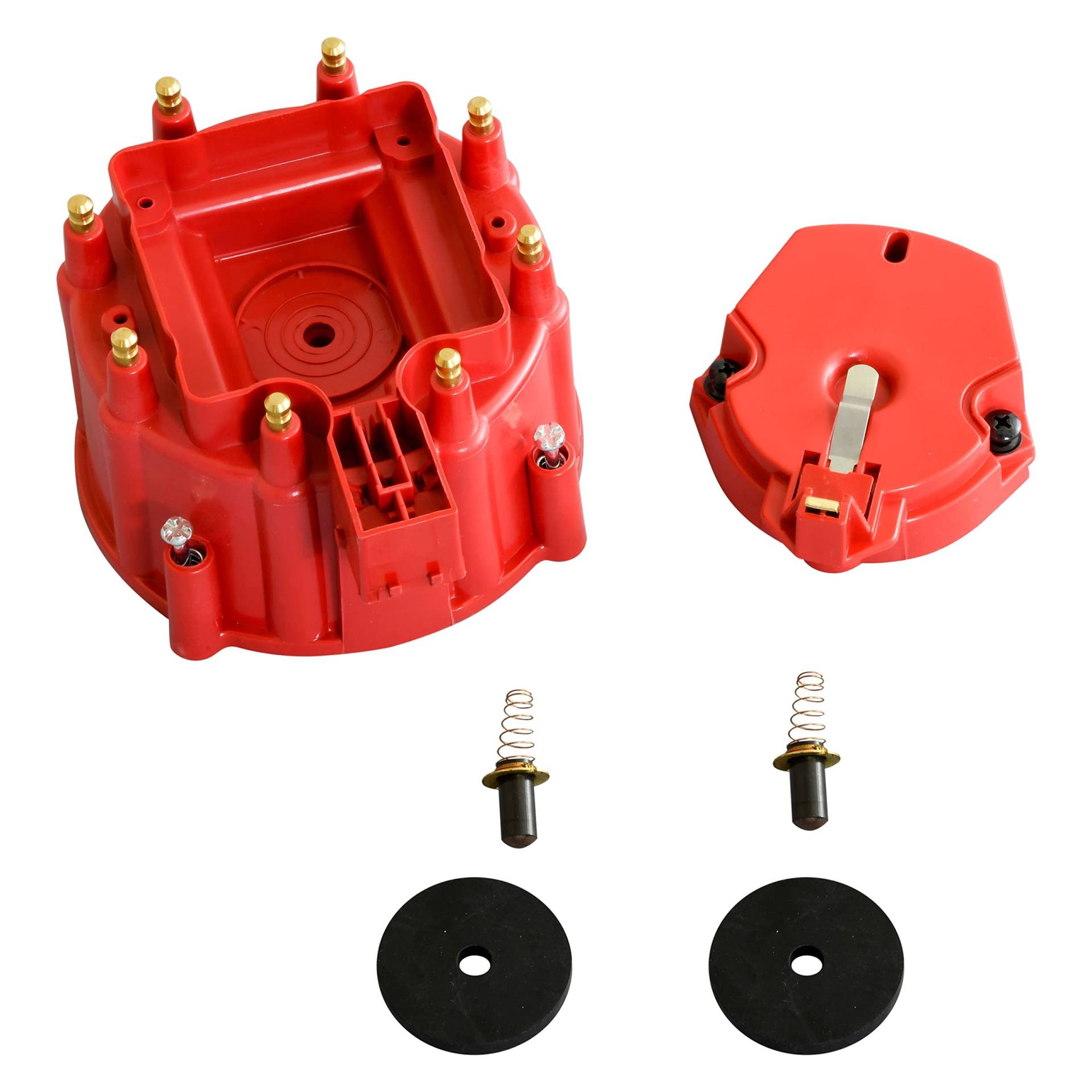 Pertronix D4011 HEI Verteilerkappe und Rotor-Kit (rot) von Pertronix