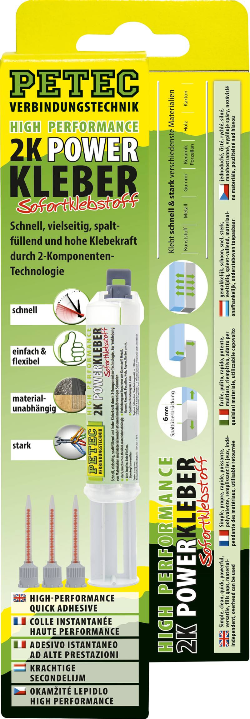 2K Powerkleber H.P. von Petec, 10g von Petec