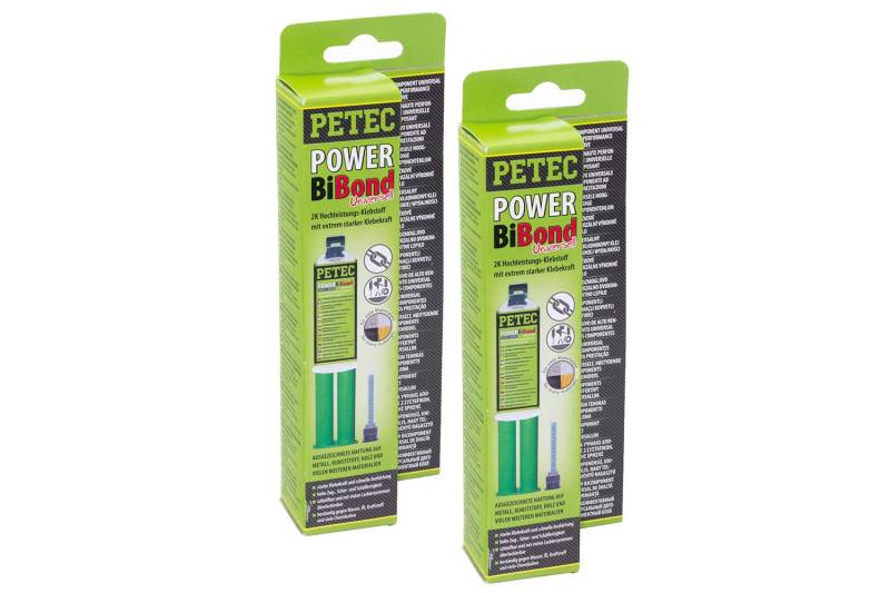 48 ml Petec Power BiBond 2 Komponenten Hochleistungsklebstoff innen aussen von PETEC