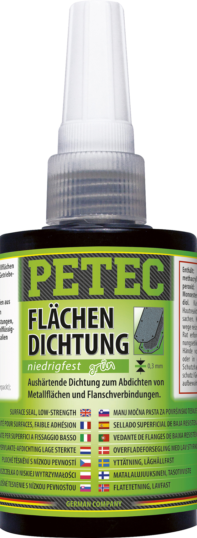 Flächendichtung niedrigfest, 75 ml, Petec von Petec