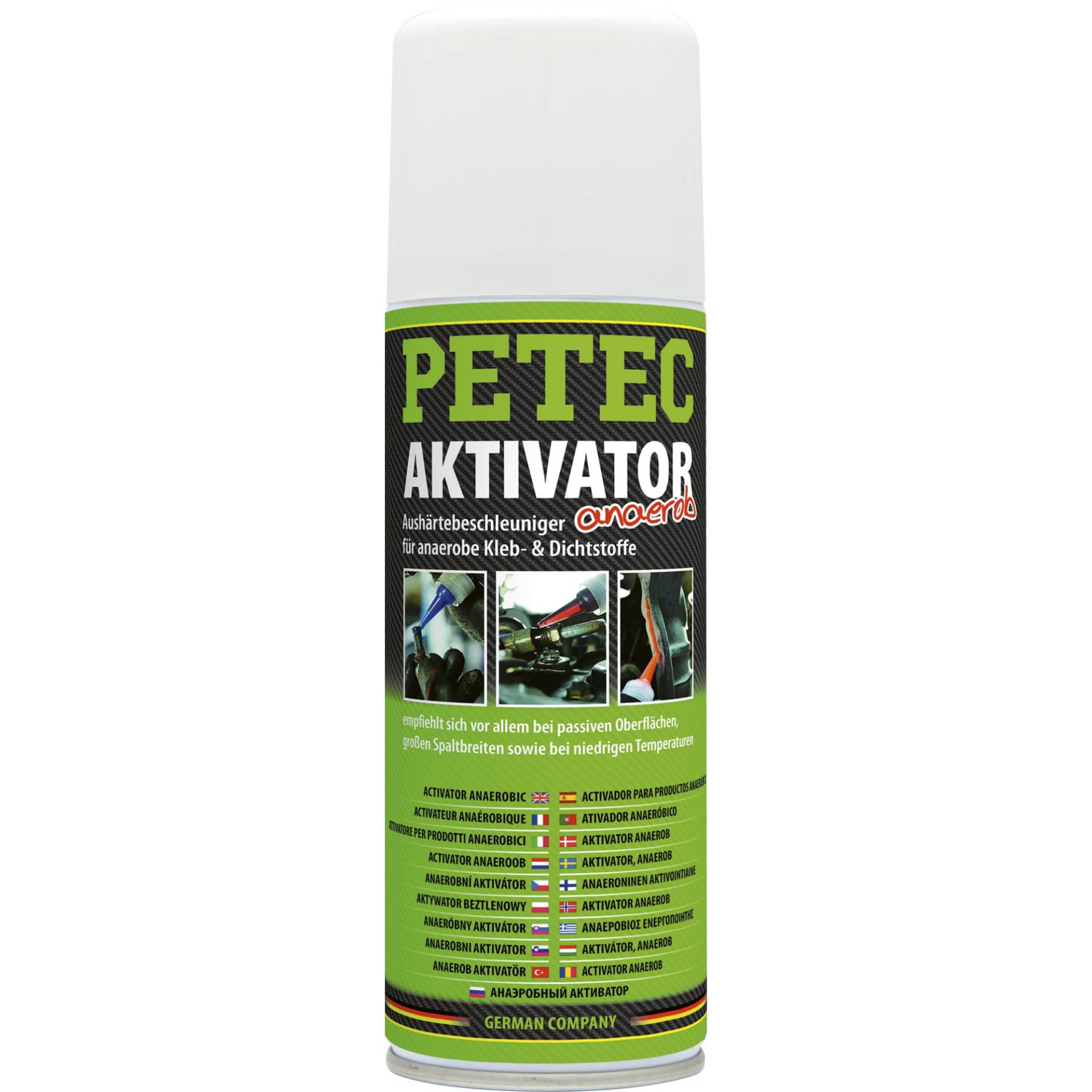 PETEC Aktivator für anaerobe Klebstoffe 200 ml Spray 90920 von PETEC