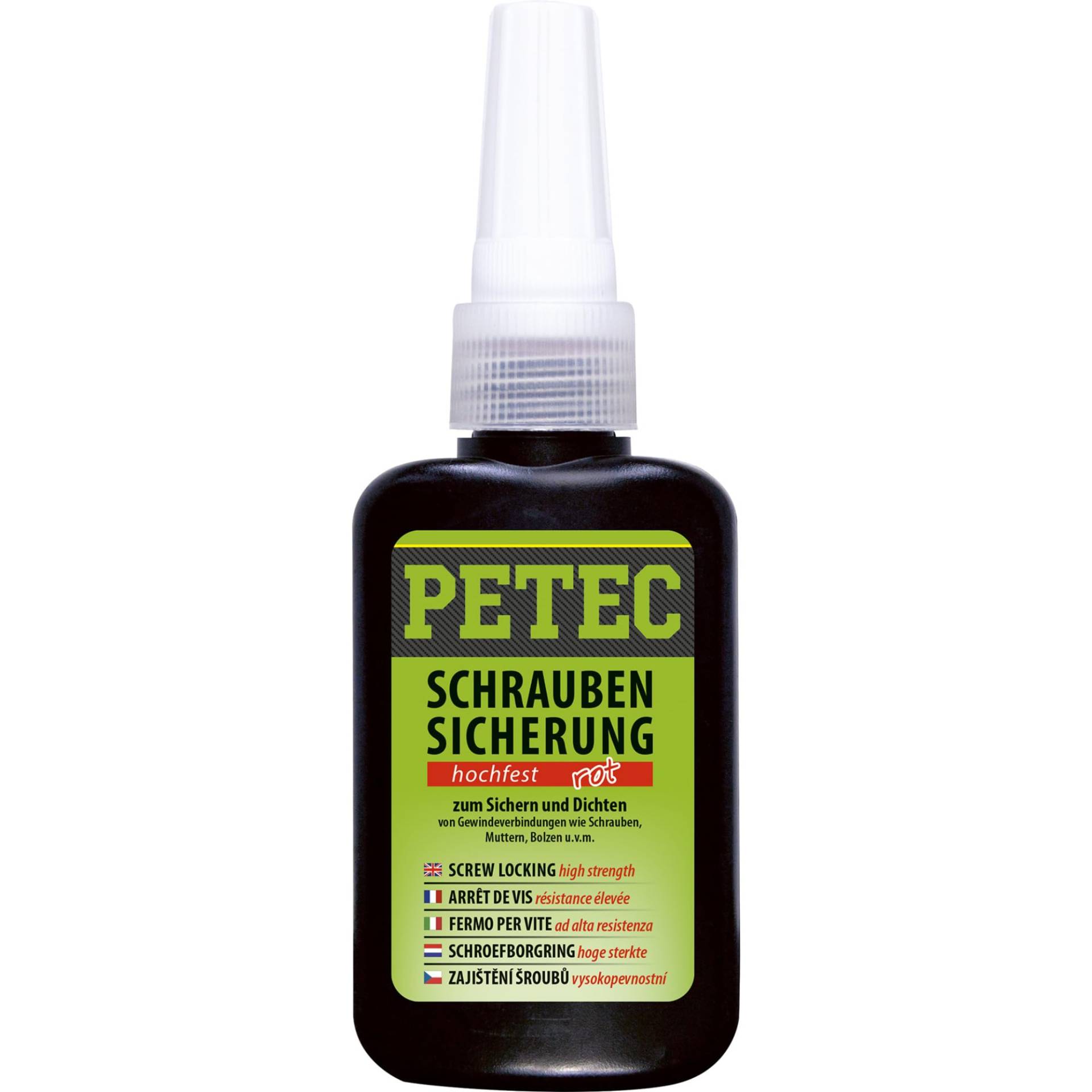 Petec 92050 Schraubensicherung Hochfest, 50 g von PETEC