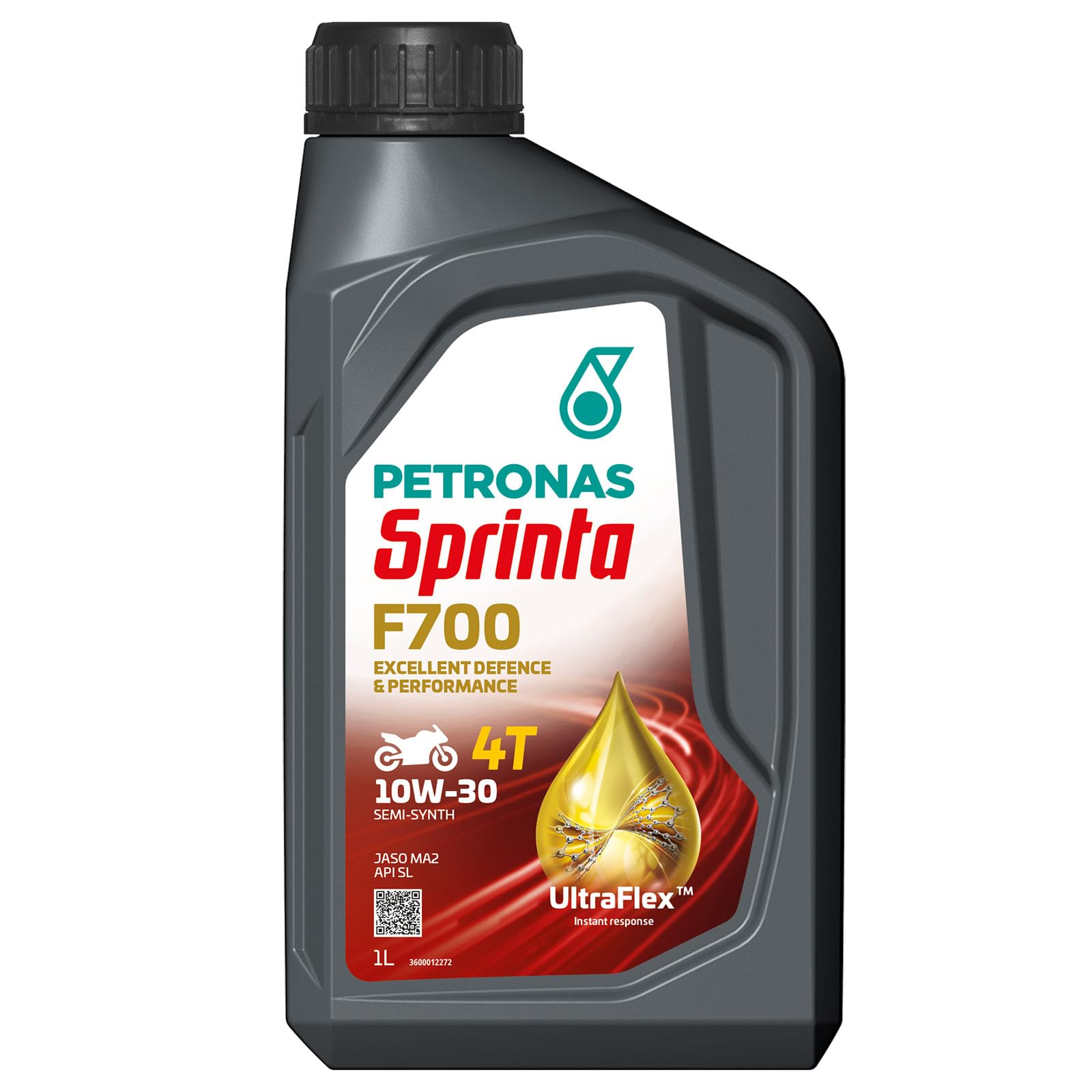 PETRONAS | SPRINTA F700 E 10W-30 SL 1L, Motoröl, Motorrad Öl von Petronas