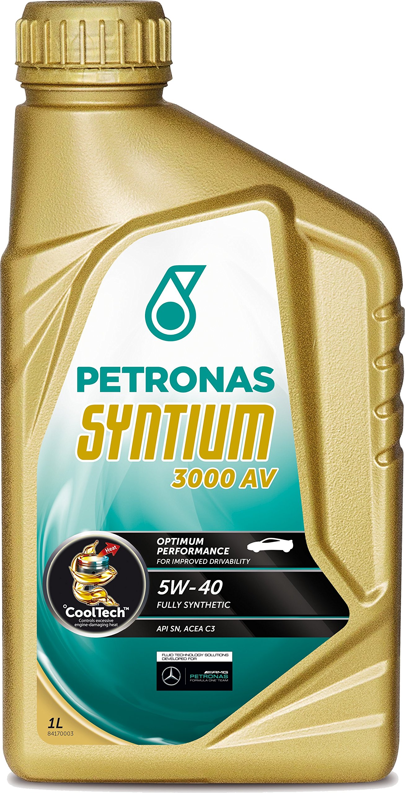 PETRONAS | SYNTIUM 3000 AV 5W-40 SN 1L, Motoröl, Öl Auto von Petronas