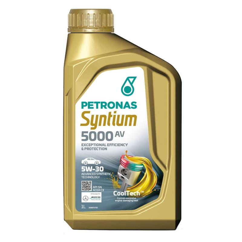 Petronas Syntium 5000 AV 5W30 SP 1L, Engine Oil, Car Oil von Petronas