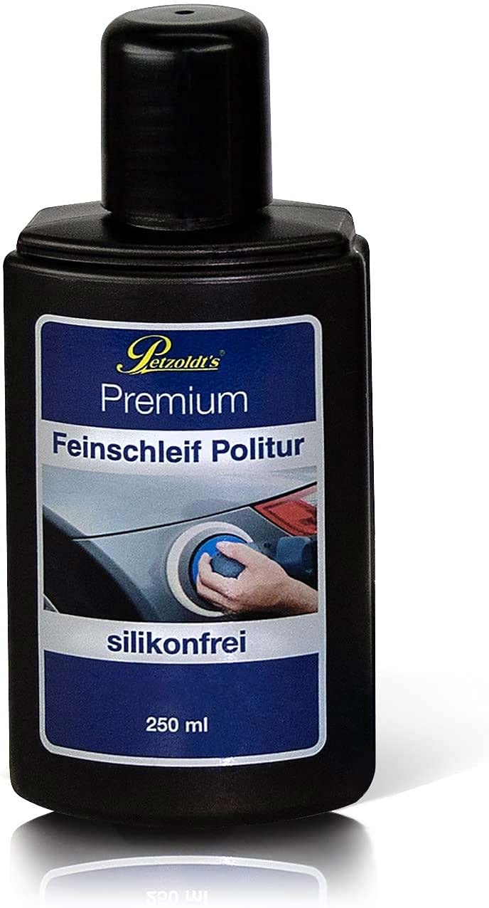 Petzoldt's 250 ml Premium Feinschleif Politur, entfernt feine Kratzer und Schleifspuren von Petzoldt's