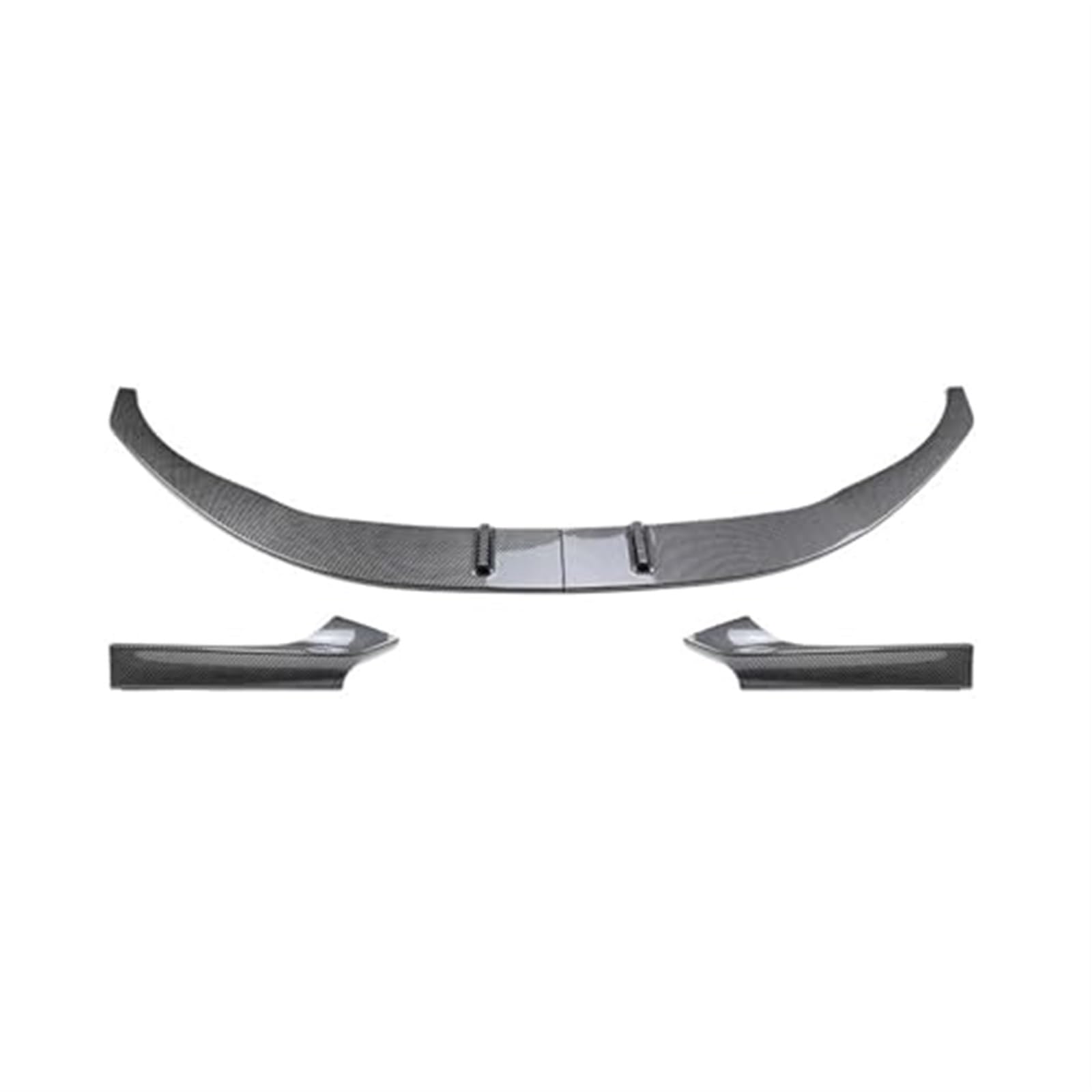 Front-Aero-Spoiler, Pexorin Auto-Frontstoßstangen-Spoiler-Lippenkörper-Set, Stoßstangen-Diffusor-Schutz, for, 2er-Serie F22/F23 M235i M240i M-Sport 2014–2021, Tuning schwarze Frontspoiler(BLACK One S von Pexorin