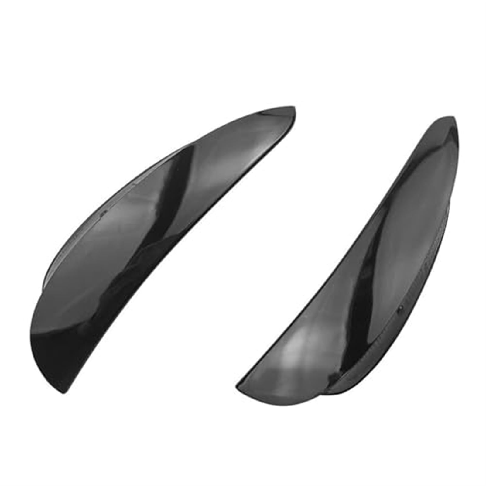 Front-Aero-Spoiler, Pexorin Frontstoßstangen-Zierlippe, seitliche Kotflügel-Canards, Flossensplitter, for Benz, W213 C238 E180 E200 E220 E250 E300 E43 E53 AMG Line 2016–2019. Frontspoiler von Pexorin