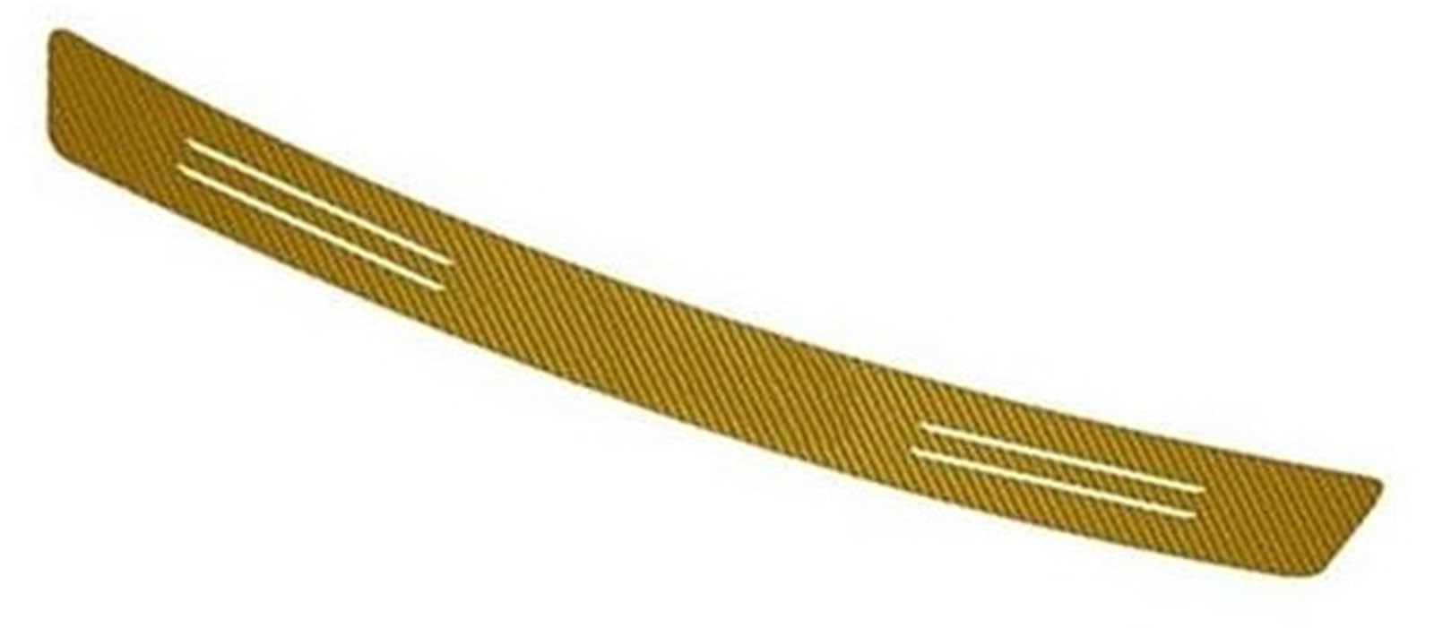 Pexorin, for, E36 E46 E90 E60 F10 E39 E87 E92 E91 Auto Heckstoßstange Heckklappenschutz Aufkleber Kohlefaser Autoschutz Heckstoßstangenschutz(Gold) von Pexorin