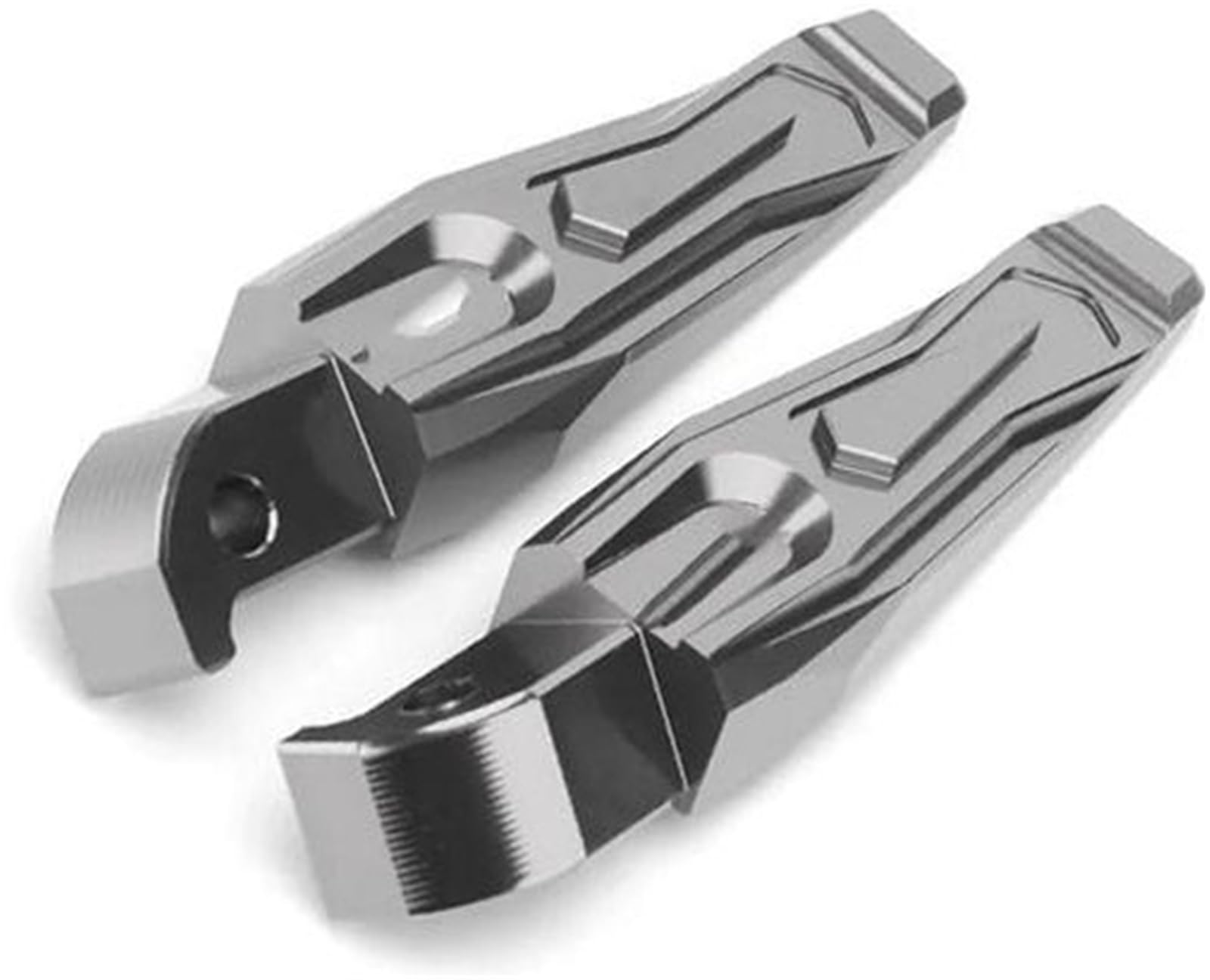 Pexorin, for T-max 530 SX DX 2012-2018, for T-max 500/XP500 Motorrad-Fußrasten hinten, Beifahrer-Fußrasten Motorrad-Fußrasten(Titanium) von Pexorin