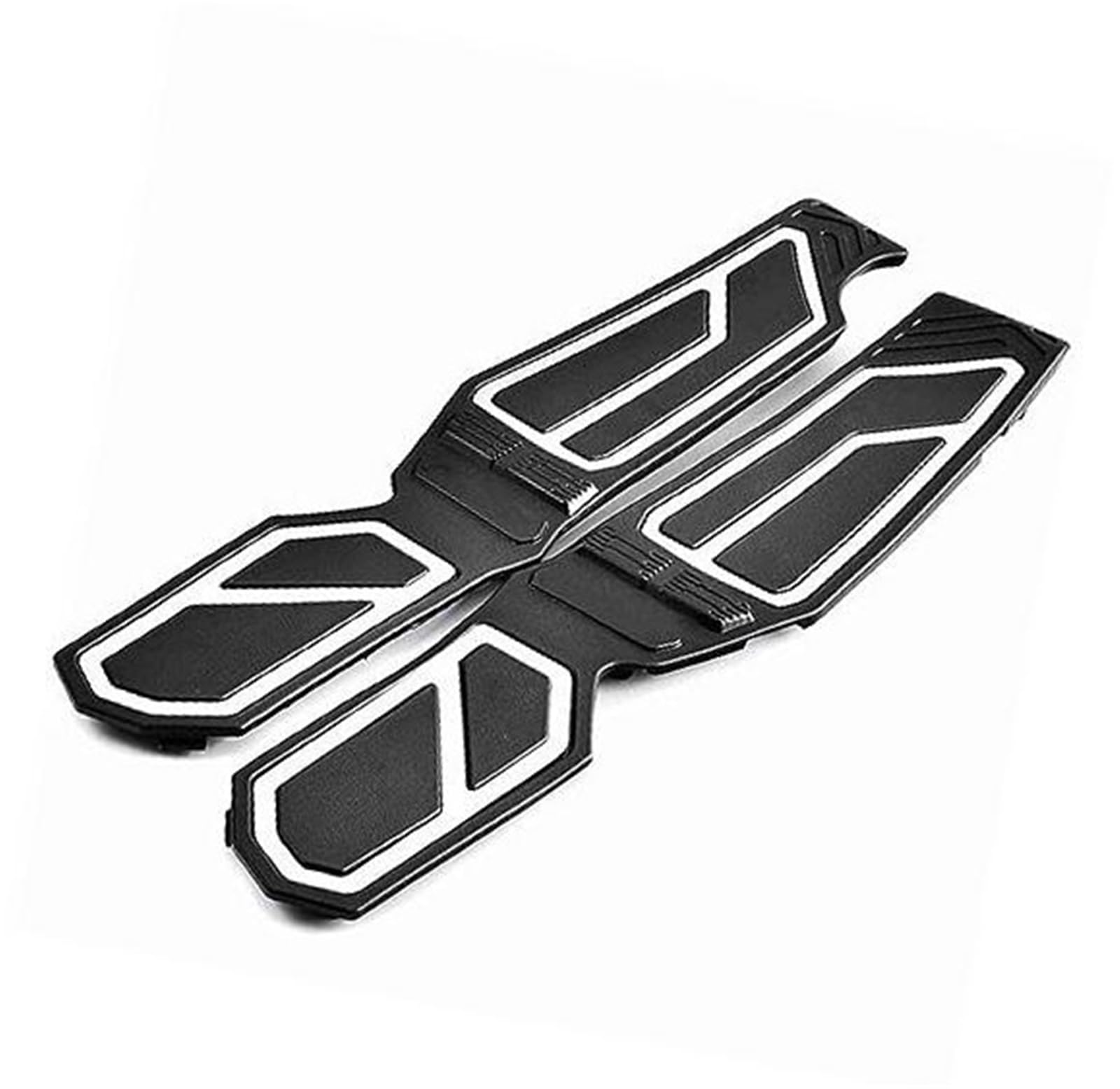 Pexorin, for X-ADV 750 2017 2018 2019 2020 2021 2022 Motorrad Fußstütze Fußstütze Pads Pedalplatte Board Pedale Trittbrett Motorrad-Fußrasten(Silver) von Pexorin