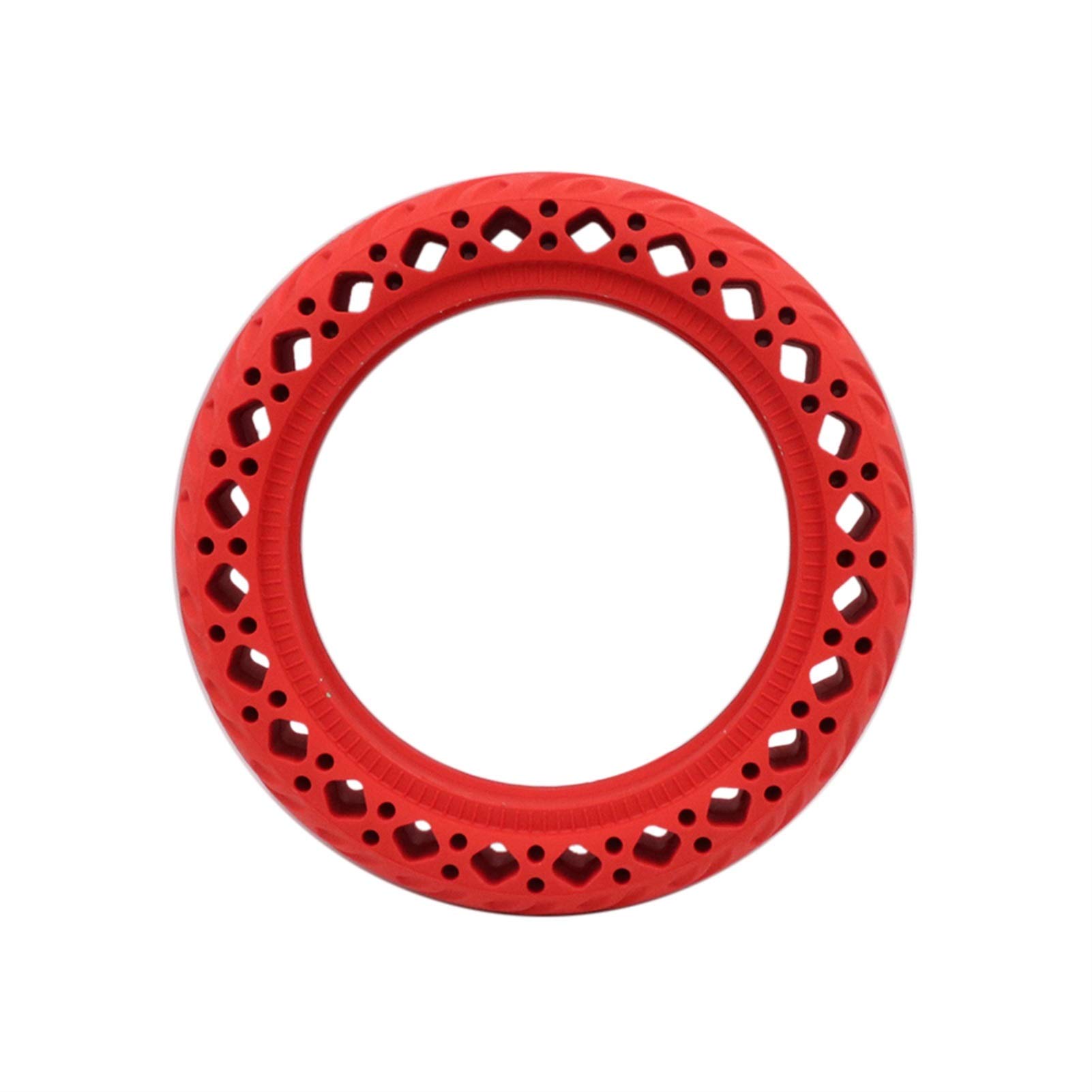 Pexorin, für, for Xiaomi, Mijia M365 Scooter-Reifen, Skateboard, Hohlreifen, Stoßdämpfer, Elektroroller, Gummireifen, für, for Xiaomi, M365 Roller-Ersatzreifen(1pcs red) von Pexorin