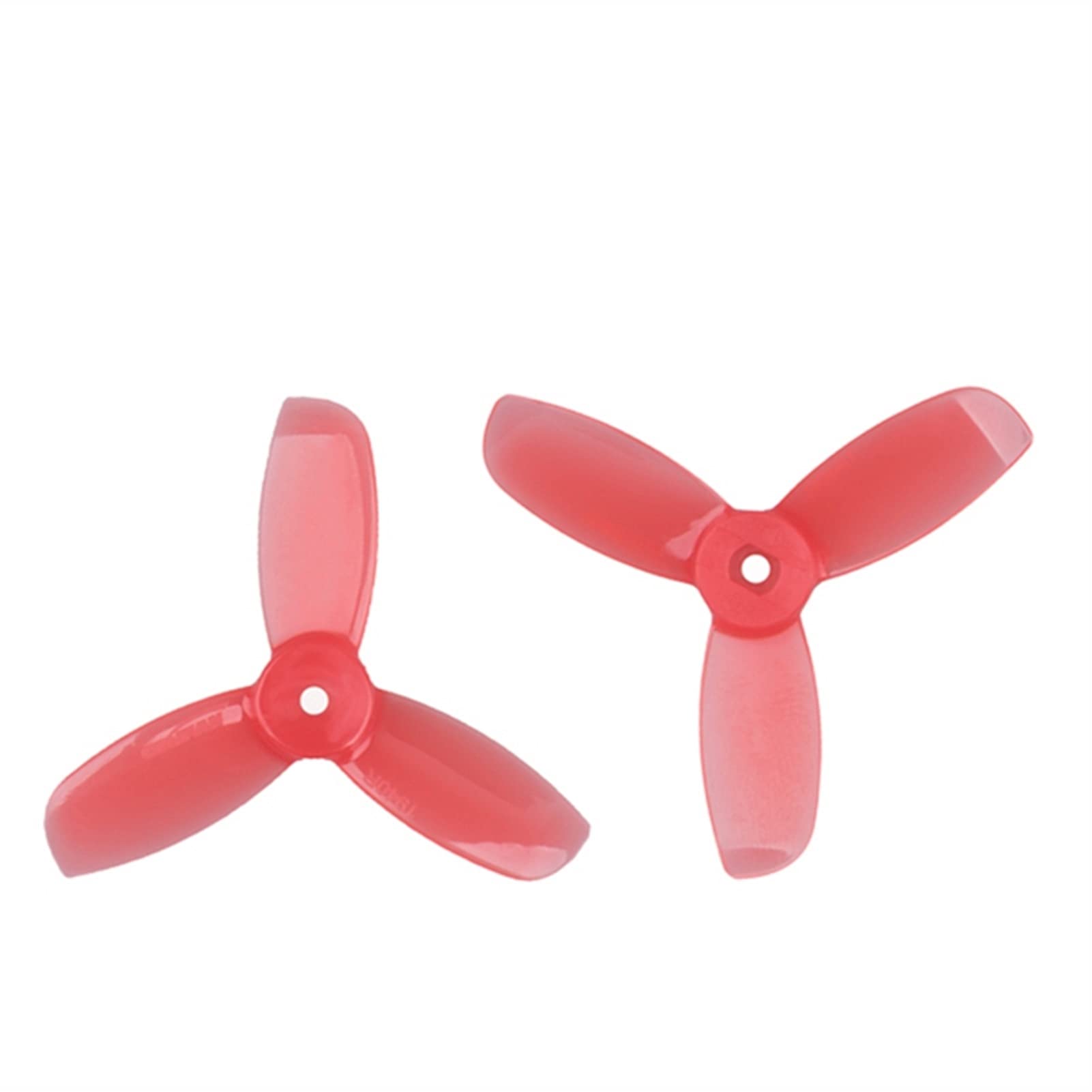 Pexorin 1,9X4X3 3-Blatt-PC-Propeller mit quadratischem Loch, for FPV Racing Freestyle 2-Zoll-Cinewhoop-Drohnen Propellerpropeller(8Pairs Red) von Pexorin