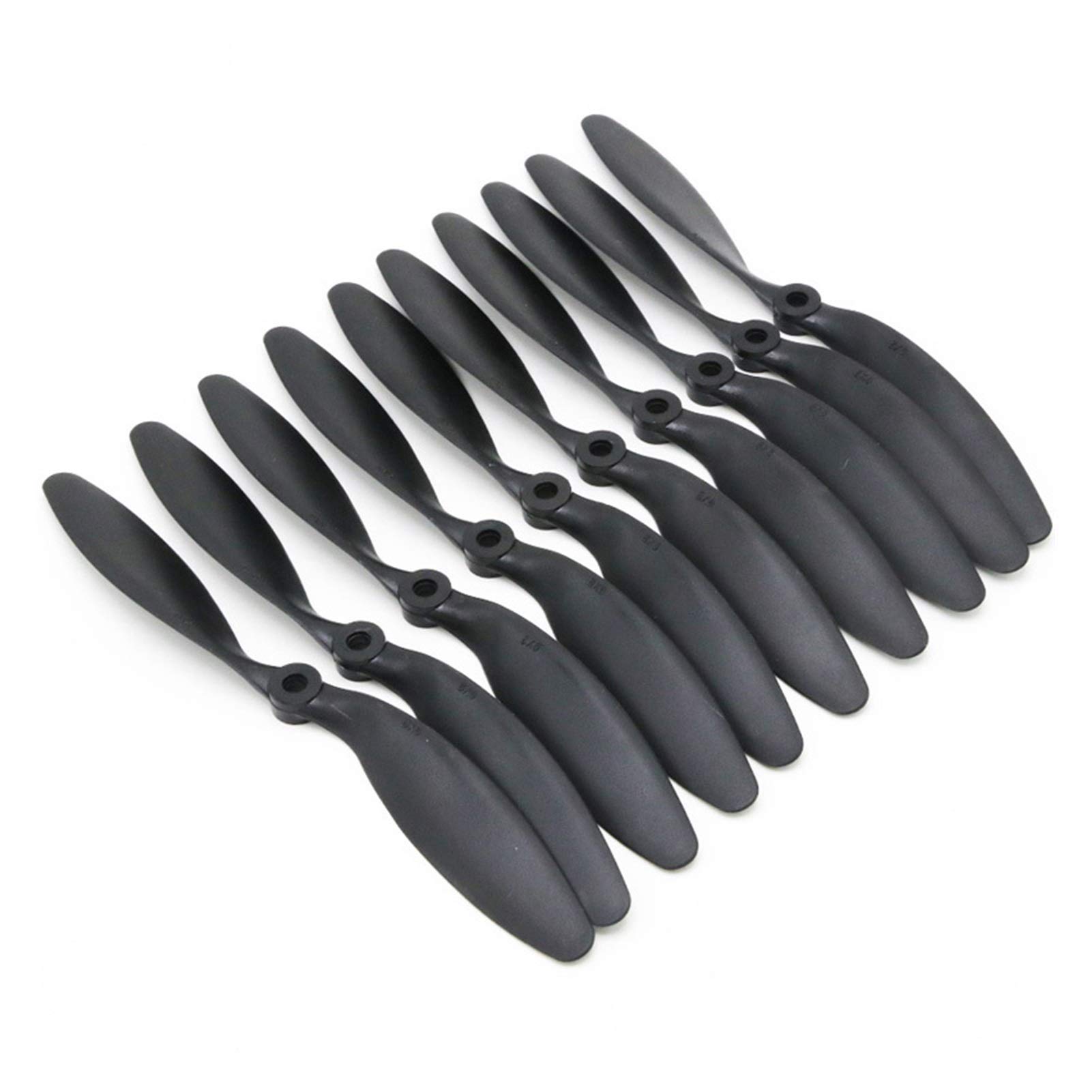 Pexorin 10 Teile/los 8060 Propeller Glasfaser Nylon Requisiten RC Flugzeug Quadcopter Perfekte 8x6 RC Flugzeug Propeller Blades Propellerpropeller von Pexorin