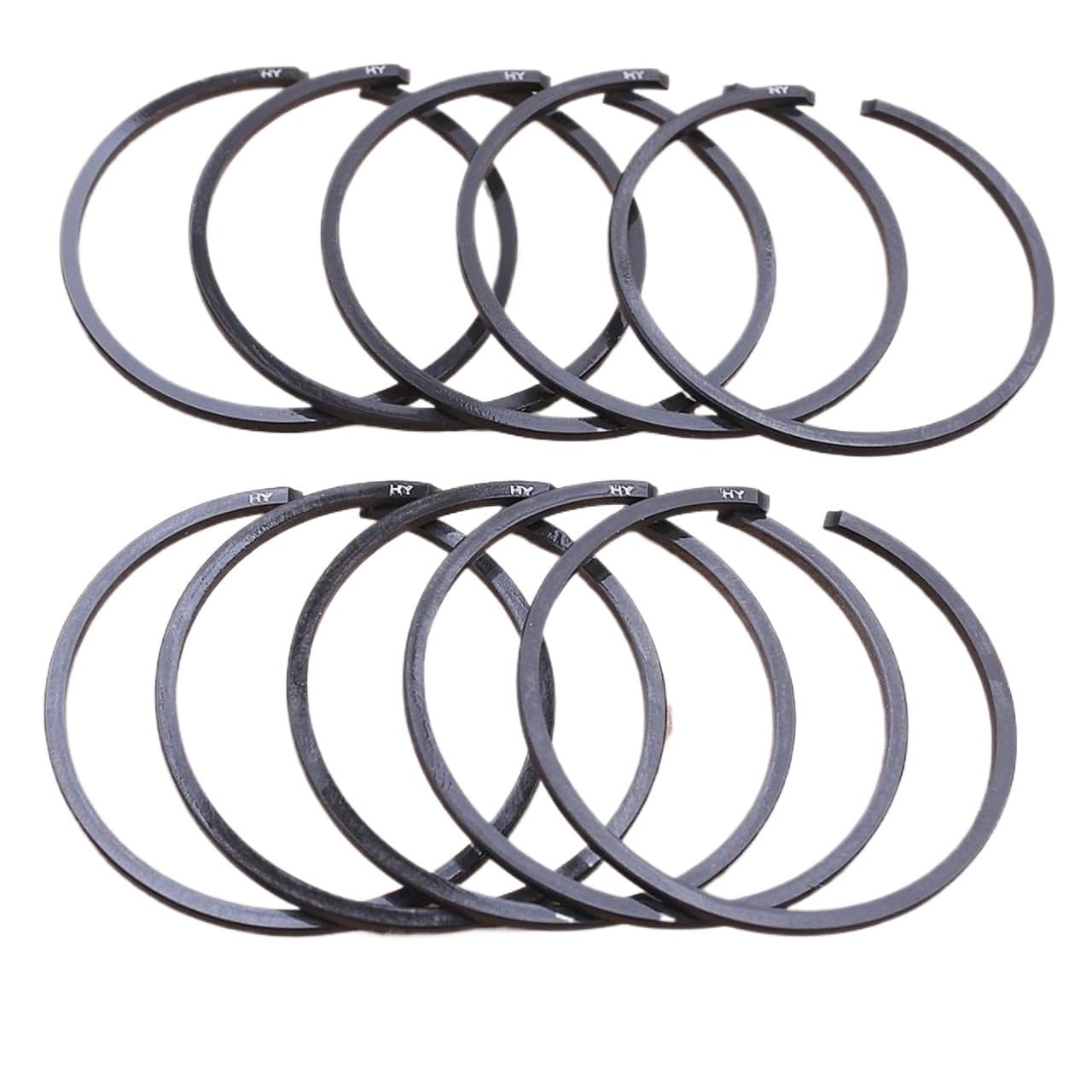 Pexorin 10-teiliges Kolbenring-Set 39 mm x 1,5 mm, for Husqvarna 236 240 240E 236E 235 Kettensägen-Ersatzteil Kolbenring für Gartenmaschinen von Pexorin