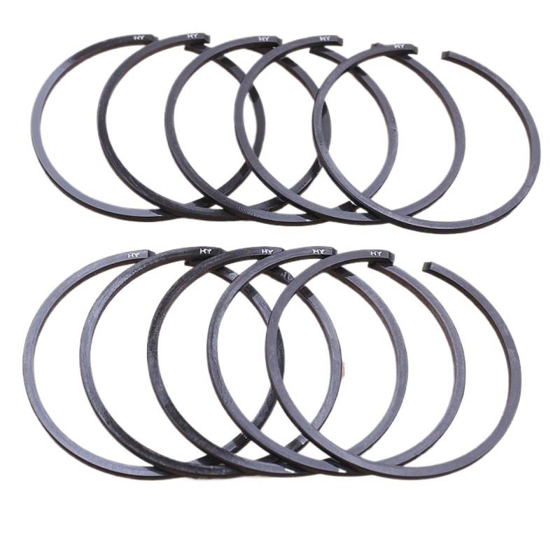 Pexorin 10-teiliges Kolbenring-Set 39 mm x 1,5 mm, for Husqvarna 236 240 240E 236E 235 Kettensägen-Ersatzteil Kolbenring für Gartenmaschinen von Pexorin