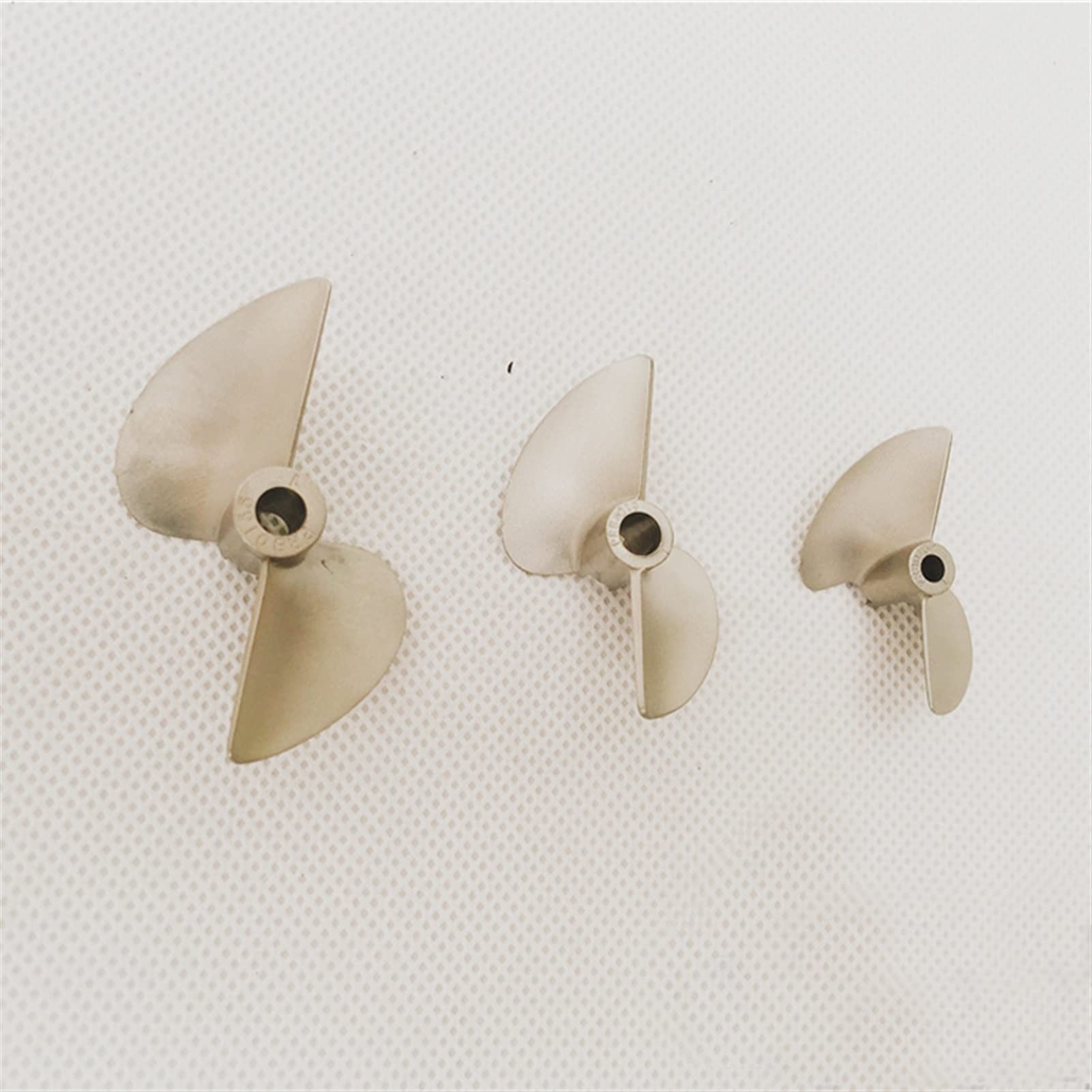 Pexorin 1PC E36 Marine Metall Propeller 2-Blatt Edelstahl Legierung Paddel 34 * 3,18mm 40 * 4mm 40 * 4,76mm Ersatzteile, for RC Boote Ferngesteuerter Bootspropeller(40x4mm) von Pexorin