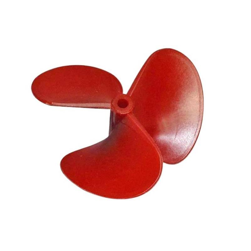 Pexorin 1PCS Nylon Glasfaser Propeller Vollständig Eingetaucht Paddel Durchmesser 140mm Welle Loch 8mm CW Schrauben Prop, for RC Schlepper Köder Große Boot Teile Ferngesteuerter Bootspropeller von Pexorin