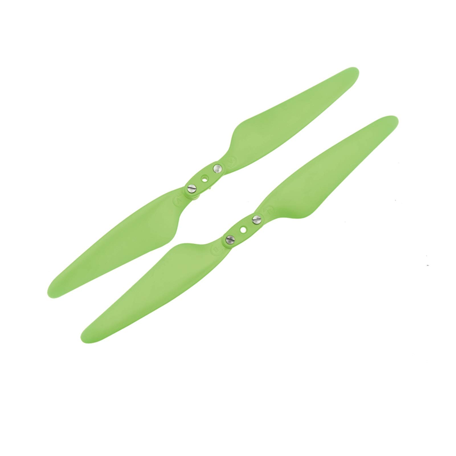 Pexorin 2/4/8 Stück Propeller mit Schnellverschluss, Faltbare Propellerstützen, for HUBSAN, Zino H117S CW CCW Paddle Drone Quadcopter Zubehör Propellerpropeller(Bundle 3,Green) von Pexorin